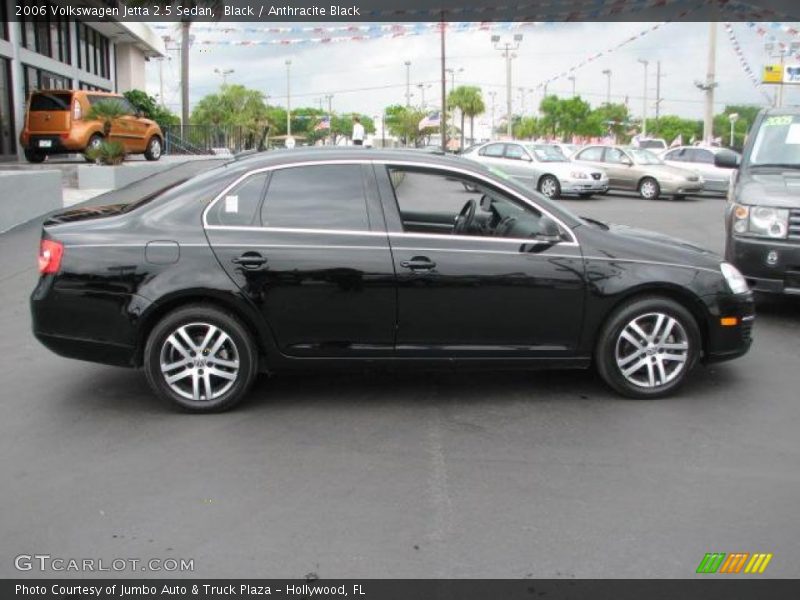 Black / Anthracite Black 2006 Volkswagen Jetta 2.5 Sedan