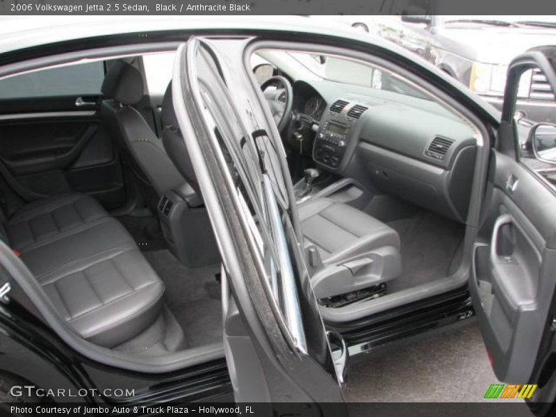 Black / Anthracite Black 2006 Volkswagen Jetta 2.5 Sedan