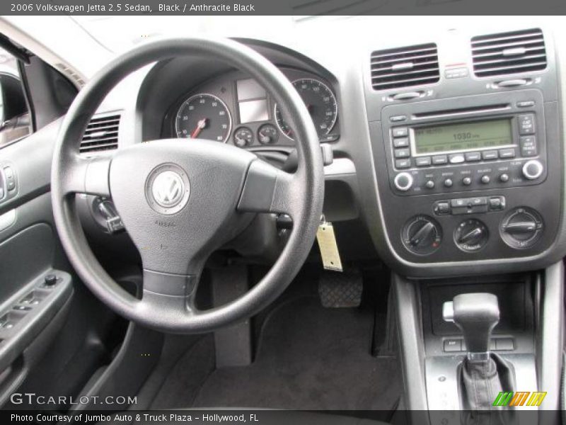 Black / Anthracite Black 2006 Volkswagen Jetta 2.5 Sedan