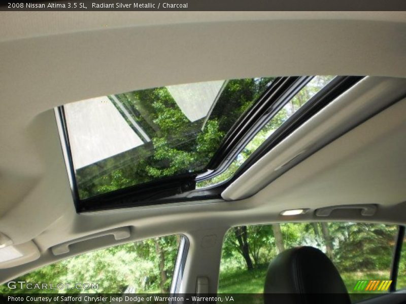 Radiant Silver Metallic / Charcoal 2008 Nissan Altima 3.5 SL