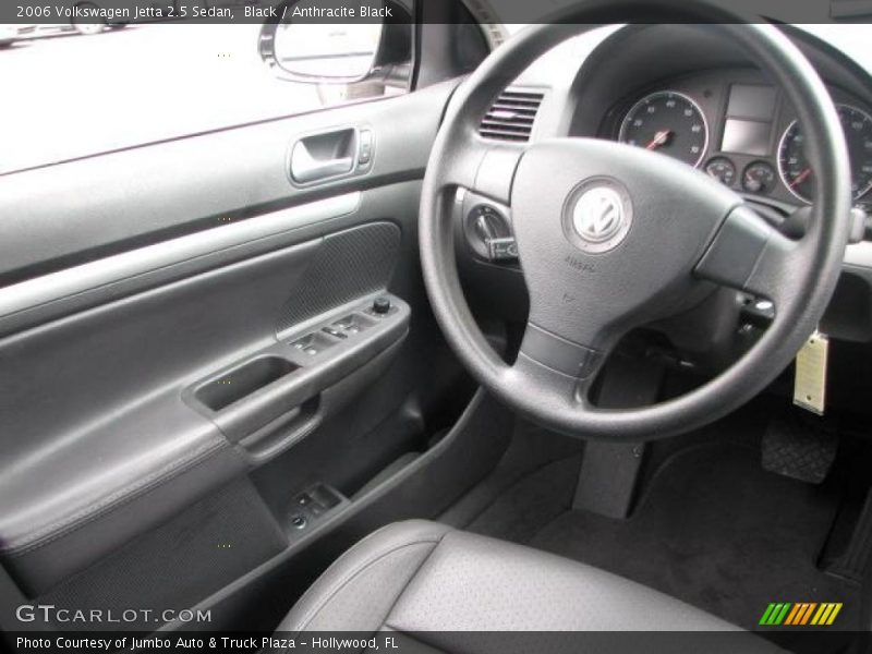 Black / Anthracite Black 2006 Volkswagen Jetta 2.5 Sedan
