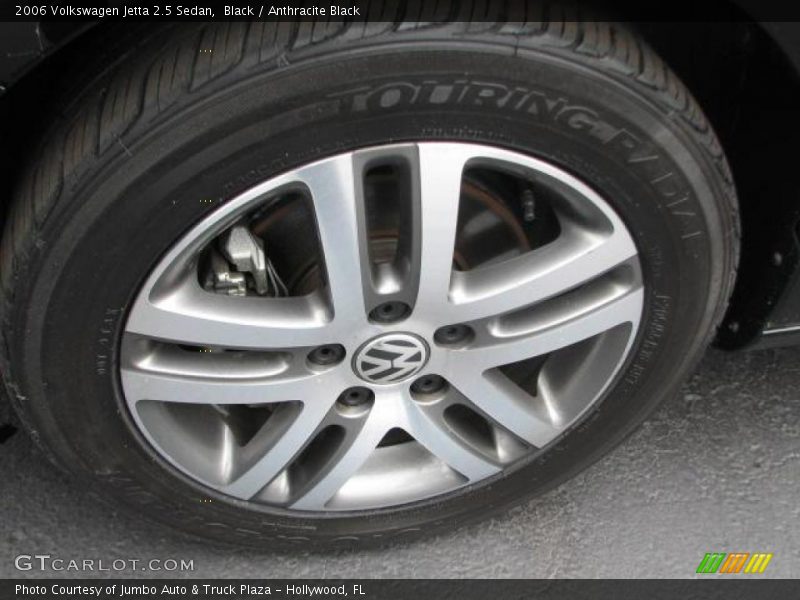 Black / Anthracite Black 2006 Volkswagen Jetta 2.5 Sedan