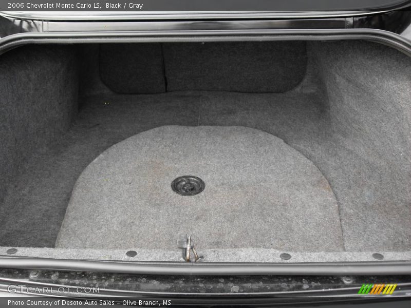 Black / Gray 2006 Chevrolet Monte Carlo LS