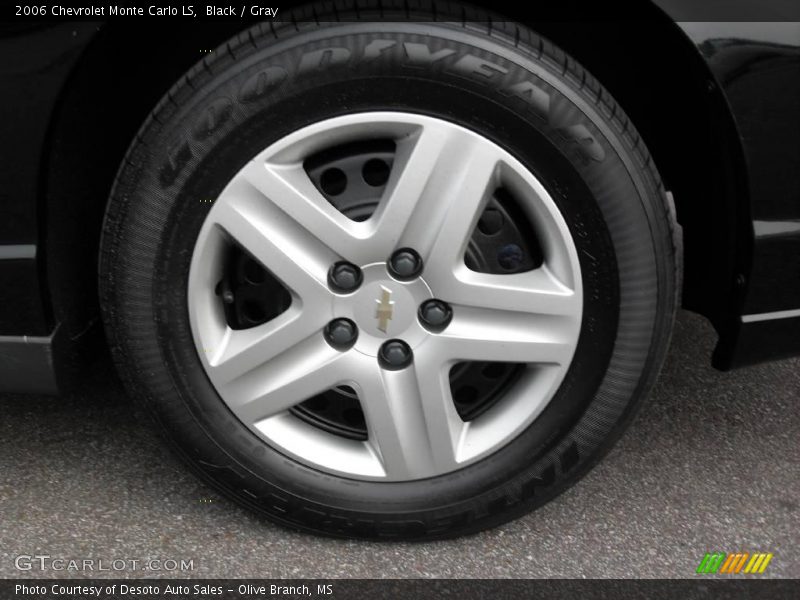 Black / Gray 2006 Chevrolet Monte Carlo LS