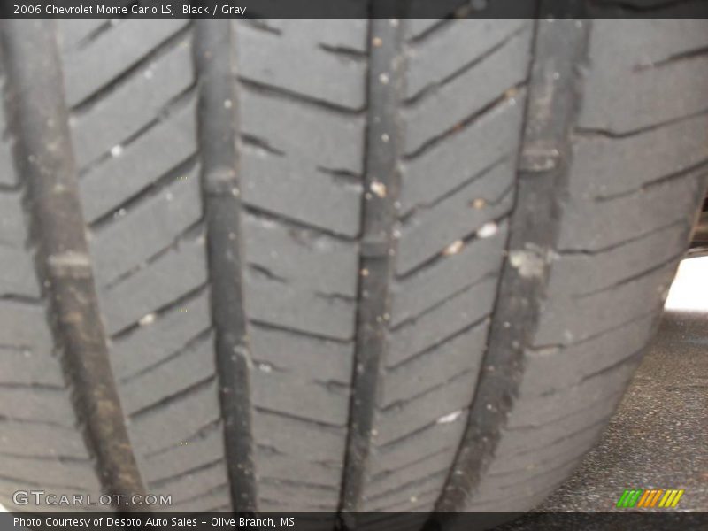 Black / Gray 2006 Chevrolet Monte Carlo LS