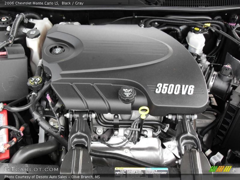 Black / Gray 2006 Chevrolet Monte Carlo LS