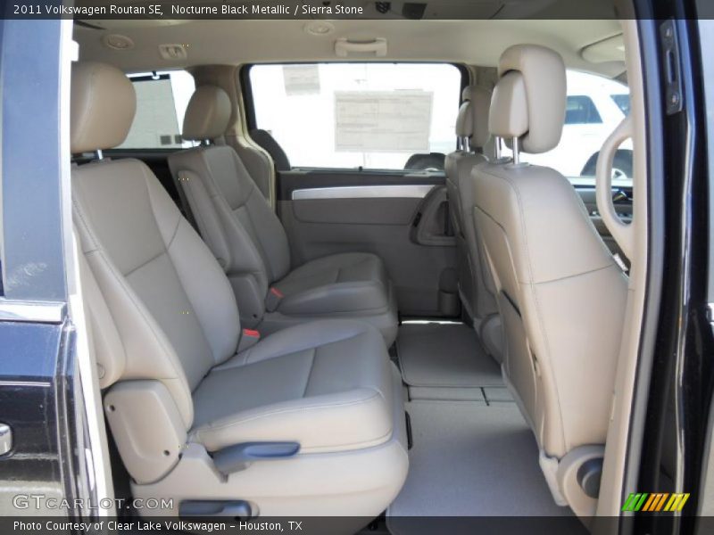 Nocturne Black Metallic / Sierra Stone 2011 Volkswagen Routan SE