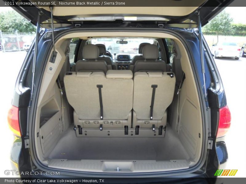 Nocturne Black Metallic / Sierra Stone 2011 Volkswagen Routan SE