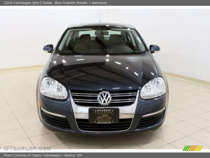 Blue Graphite Metallic / Anthracite 2009 Volkswagen Jetta S Sedan