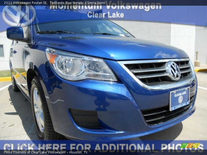 Tanzanite Blue Metallic / Sierra Stone 2011 Volkswagen Routan SE