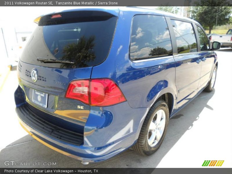 Tanzanite Blue Metallic / Sierra Stone 2011 Volkswagen Routan SE