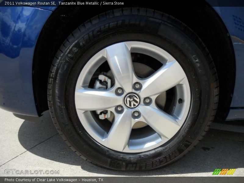 Tanzanite Blue Metallic / Sierra Stone 2011 Volkswagen Routan SE