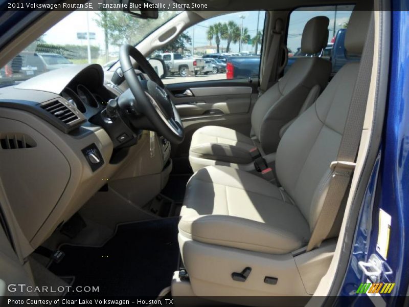 Tanzanite Blue Metallic / Sierra Stone 2011 Volkswagen Routan SE
