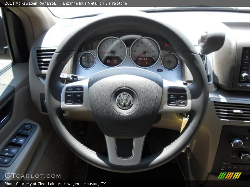 Tanzanite Blue Metallic / Sierra Stone 2011 Volkswagen Routan SE