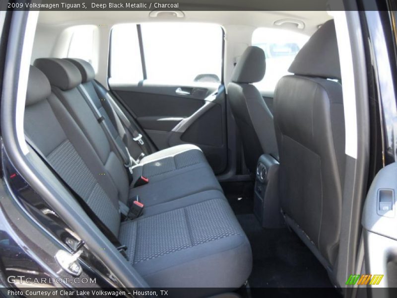 Deep Black Metallic / Charcoal 2009 Volkswagen Tiguan S