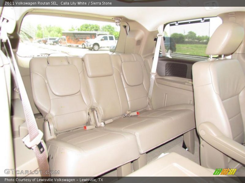 Calla Lily White / Sierra Stone 2011 Volkswagen Routan SEL