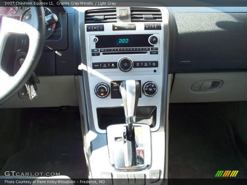 Granite Gray Metallic / Light Gray 2007 Chevrolet Equinox LS