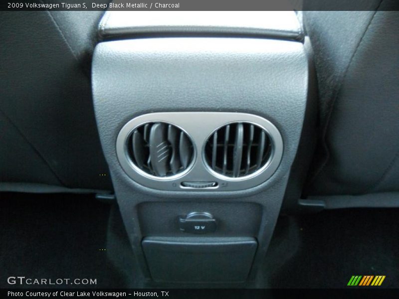 Deep Black Metallic / Charcoal 2009 Volkswagen Tiguan S