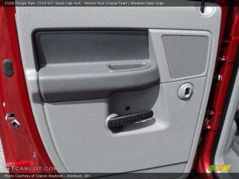Inferno Red Crystal Pearl / Medium Slate Gray 2008 Dodge Ram 1500 SXT Quad Cab 4x4