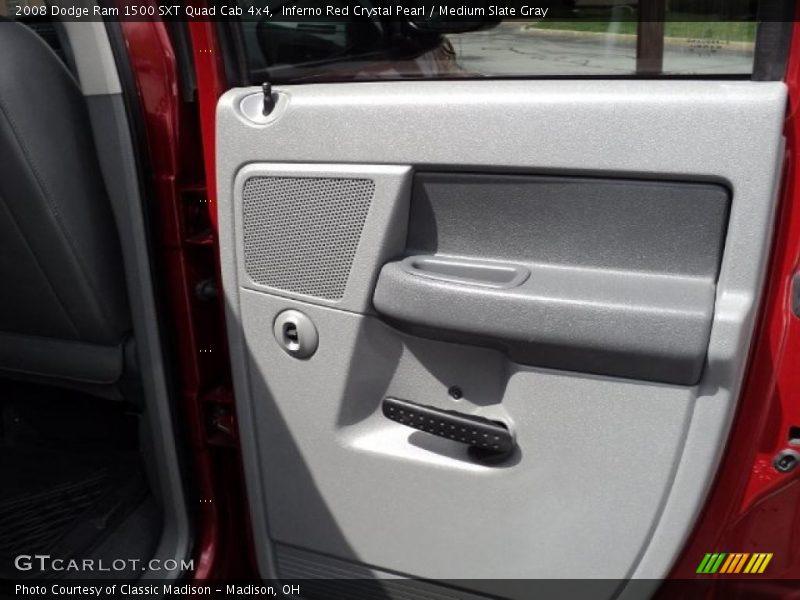 Inferno Red Crystal Pearl / Medium Slate Gray 2008 Dodge Ram 1500 SXT Quad Cab 4x4