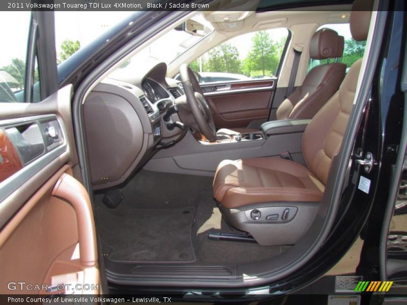 Black / Saddle Brown 2011 Volkswagen Touareg TDI Lux 4XMotion