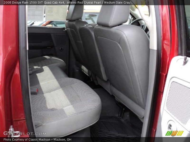 Inferno Red Crystal Pearl / Medium Slate Gray 2008 Dodge Ram 1500 SXT Quad Cab 4x4