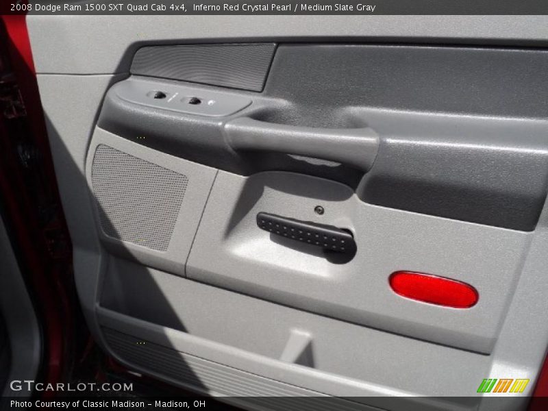 Inferno Red Crystal Pearl / Medium Slate Gray 2008 Dodge Ram 1500 SXT Quad Cab 4x4
