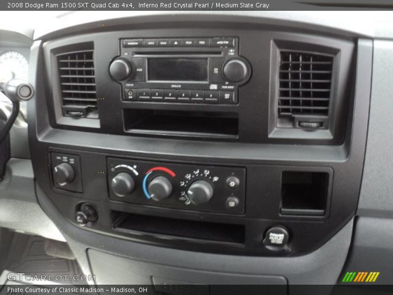 Controls of 2008 Ram 1500 SXT Quad Cab 4x4