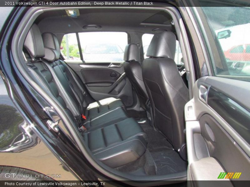 Deep Black Metallic / Titan Black 2011 Volkswagen GTI 4 Door Autobahn Edition
