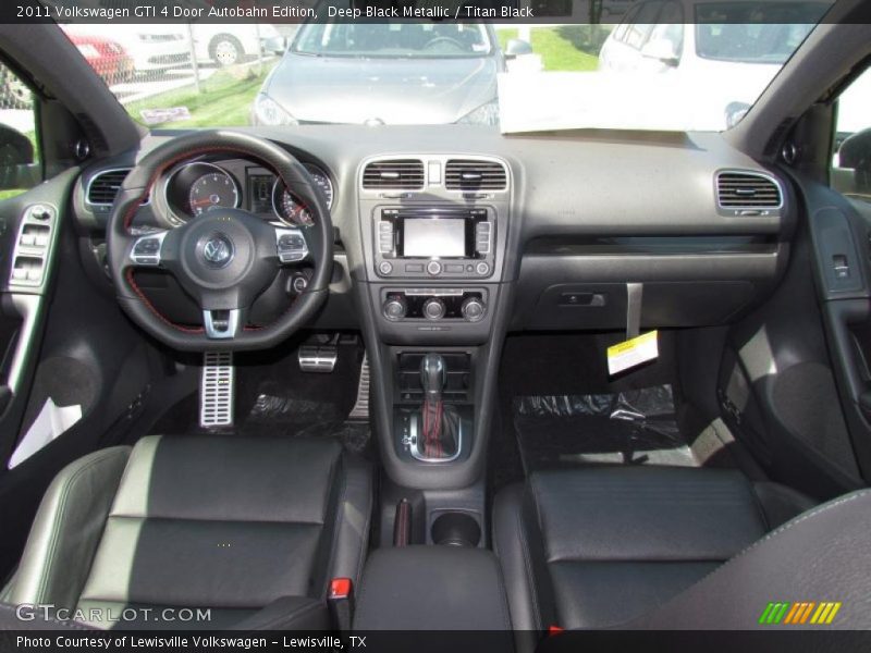 Dashboard of 2011 GTI 4 Door Autobahn Edition