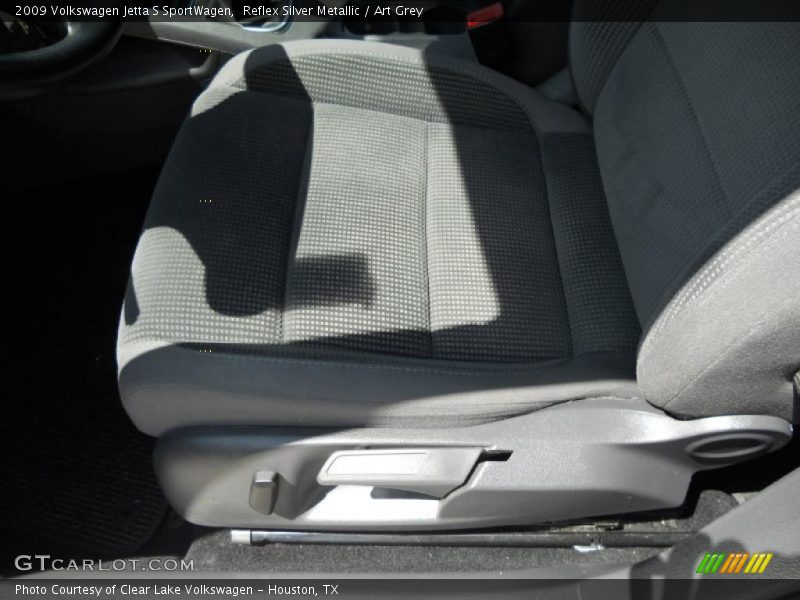 Reflex Silver Metallic / Art Grey 2009 Volkswagen Jetta S SportWagen