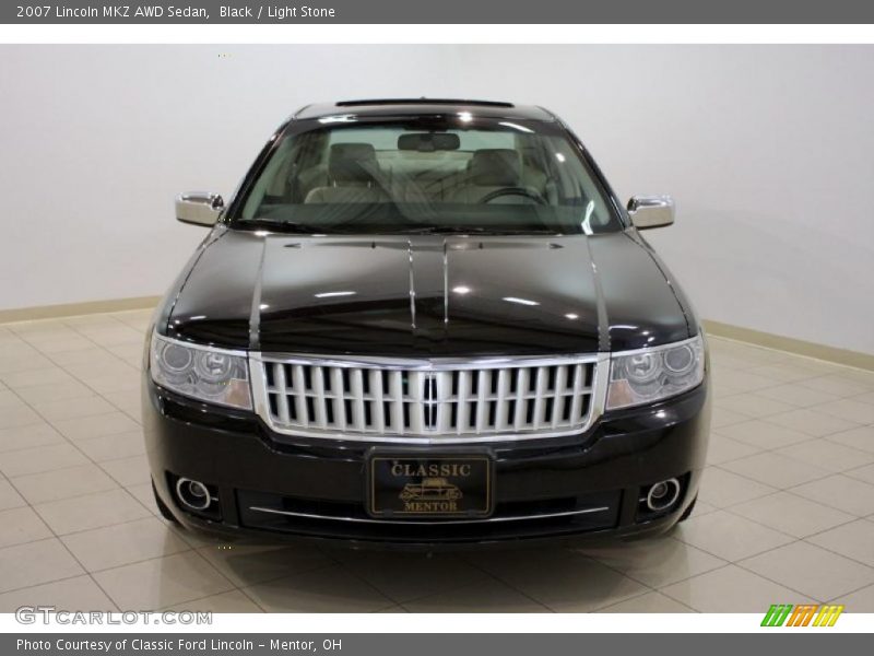 Black / Light Stone 2007 Lincoln MKZ AWD Sedan
