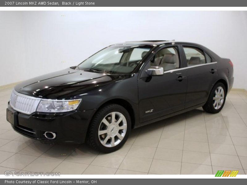 Black / Light Stone 2007 Lincoln MKZ AWD Sedan