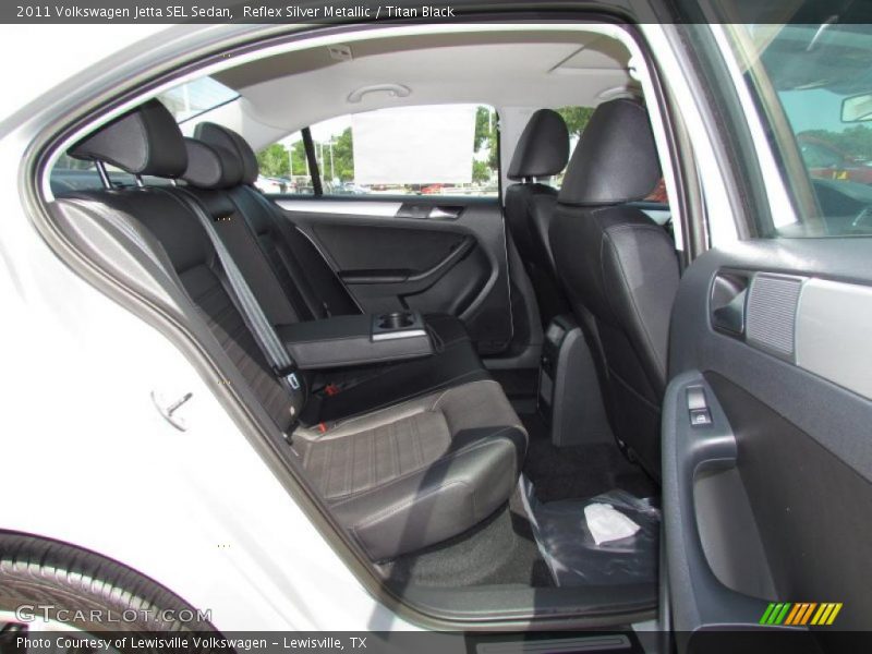 Reflex Silver Metallic / Titan Black 2011 Volkswagen Jetta SEL Sedan