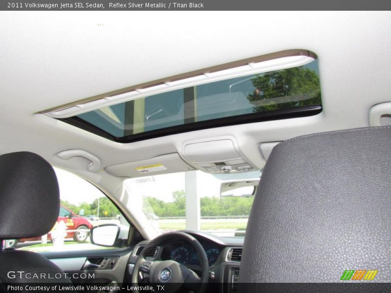 Reflex Silver Metallic / Titan Black 2011 Volkswagen Jetta SEL Sedan