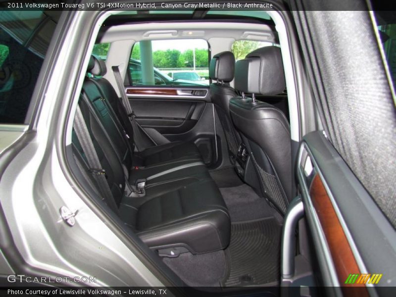  2011 Touareg V6 TSI 4XMotion Hybrid Black Anthracite Interior