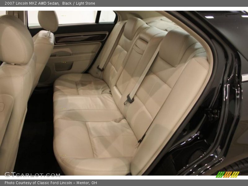 Black / Light Stone 2007 Lincoln MKZ AWD Sedan