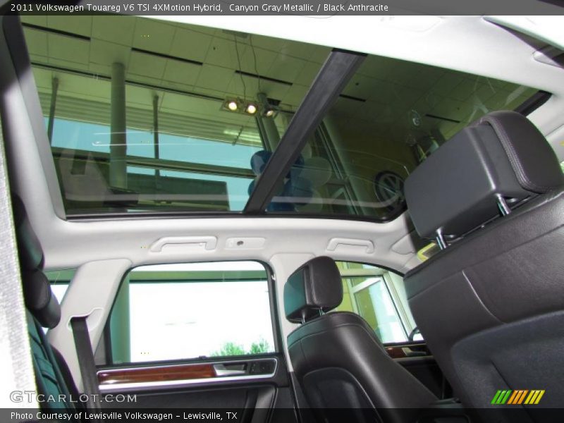 Canyon Gray Metallic / Black Anthracite 2011 Volkswagen Touareg V6 TSI 4XMotion Hybrid