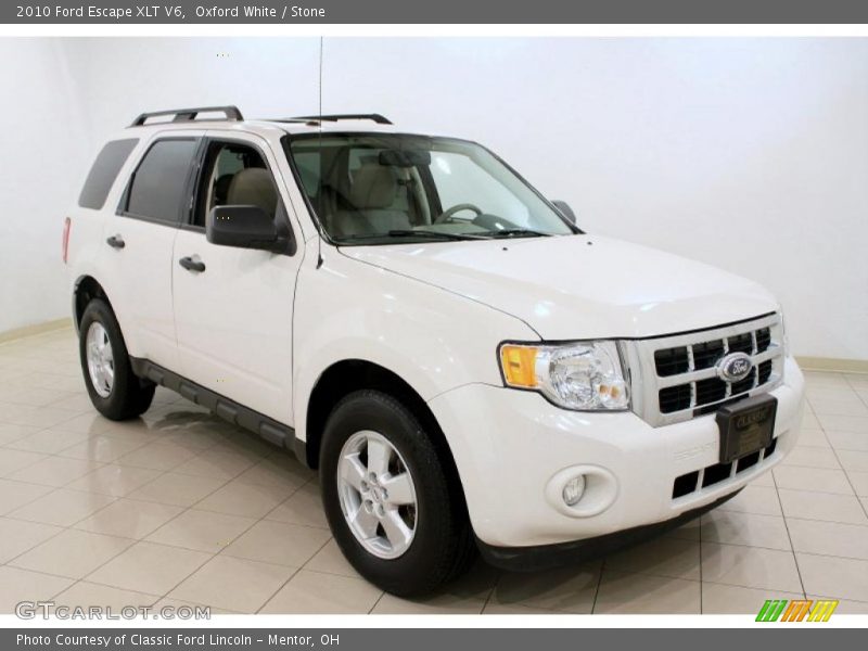 Oxford White / Stone 2010 Ford Escape XLT V6