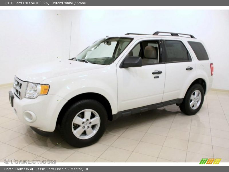 Oxford White / Stone 2010 Ford Escape XLT V6