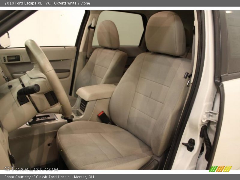 Oxford White / Stone 2010 Ford Escape XLT V6