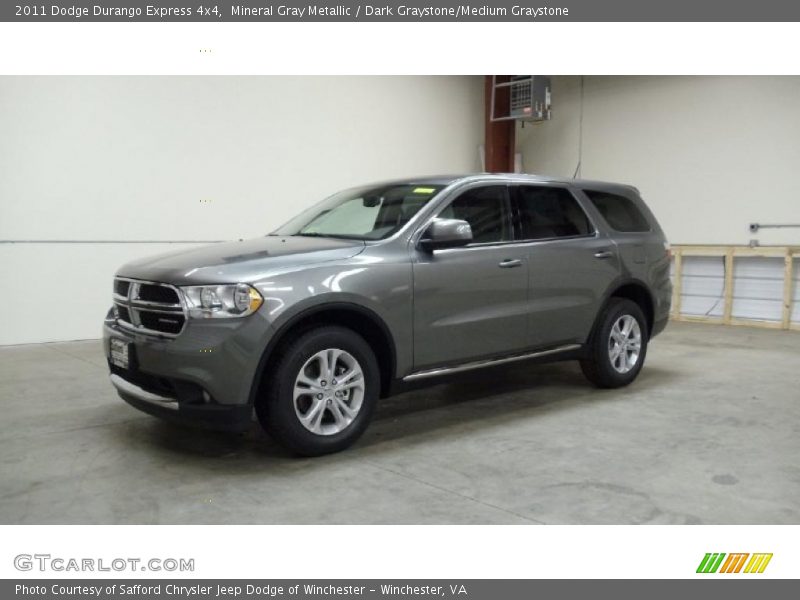 Mineral Gray Metallic / Dark Graystone/Medium Graystone 2011 Dodge Durango Express 4x4