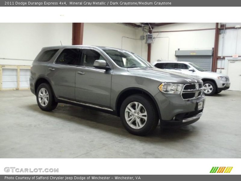 Mineral Gray Metallic / Dark Graystone/Medium Graystone 2011 Dodge Durango Express 4x4