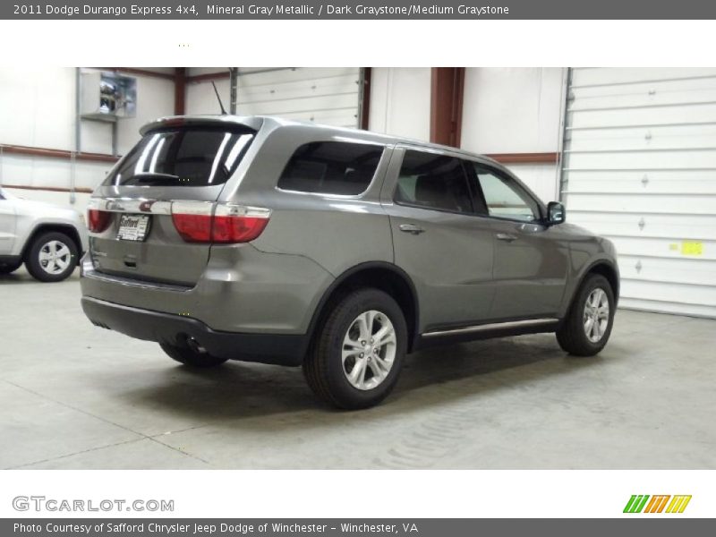 Mineral Gray Metallic / Dark Graystone/Medium Graystone 2011 Dodge Durango Express 4x4