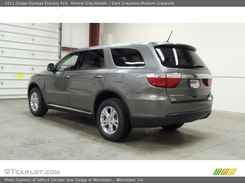 Mineral Gray Metallic / Dark Graystone/Medium Graystone 2011 Dodge Durango Express 4x4