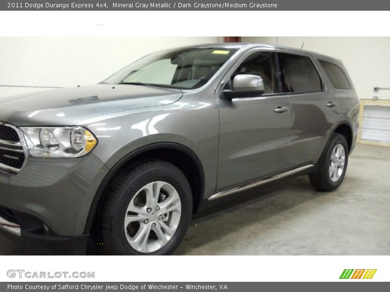 Mineral Gray Metallic / Dark Graystone/Medium Graystone 2011 Dodge Durango Express 4x4
