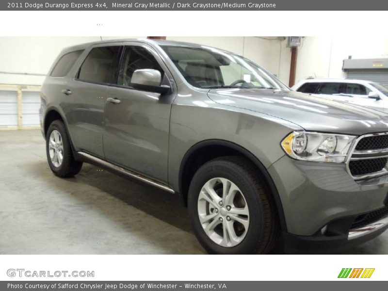 Mineral Gray Metallic / Dark Graystone/Medium Graystone 2011 Dodge Durango Express 4x4