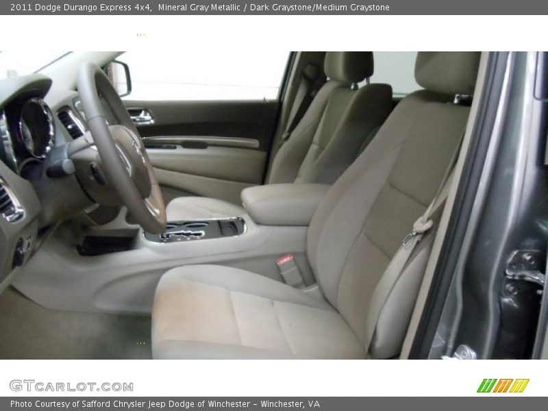 Mineral Gray Metallic / Dark Graystone/Medium Graystone 2011 Dodge Durango Express 4x4