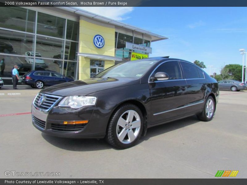 Mocha Brown / Pure Beige 2008 Volkswagen Passat Komfort Sedan