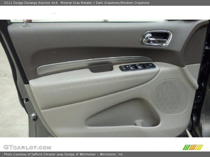 Mineral Gray Metallic / Dark Graystone/Medium Graystone 2011 Dodge Durango Express 4x4